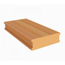 wpc decking batten with wood color